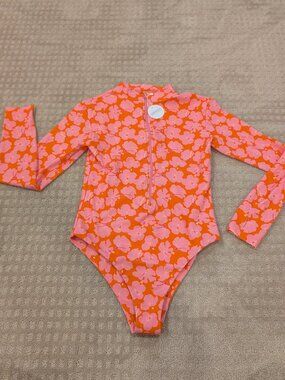 Hawaii Swim Collective - Polihale (Full Piece) Hibiscus Swimsuit - Women's sz L